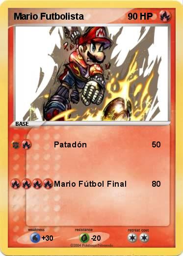 Pokemon Mario Futbolista
