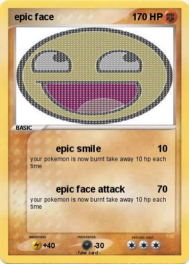 Pokemon epic face