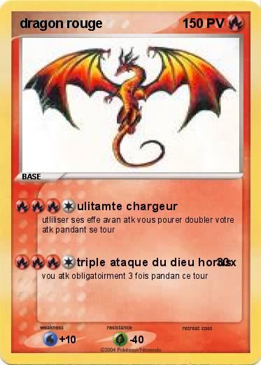 Pokemon dragon rouge