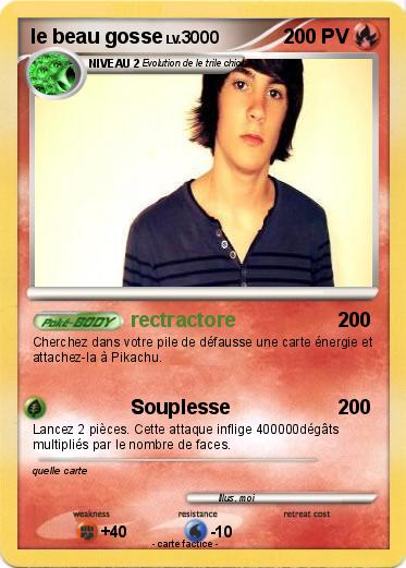 Pokemon le beau gosse