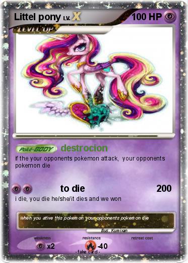 Pokemon Littel pony