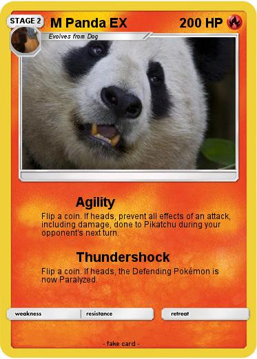Pokemon M Panda EX