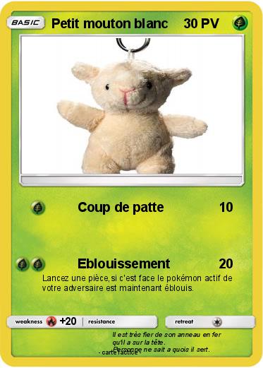 Pokemon Petit mouton blanc
