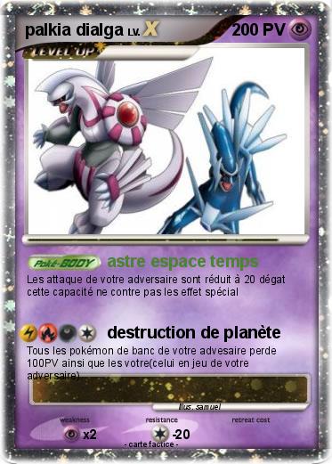 Pokemon palkia dialga