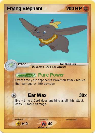 Pokemon Frying Elephant