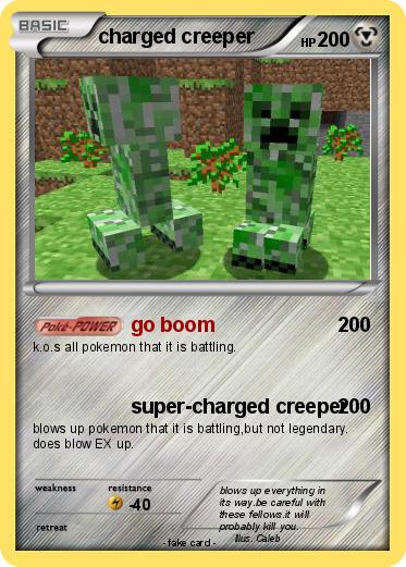 Pokemon charged creeper