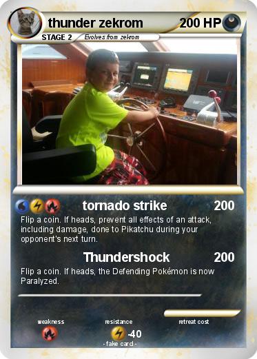 Pokemon thunder zekrom