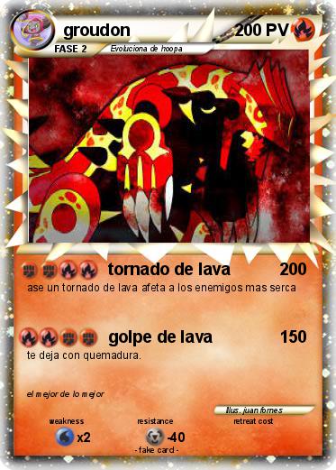Pokemon groudon