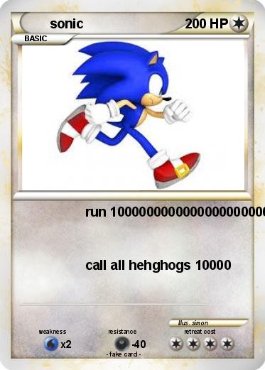 Pokemon sonic