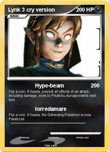 Pokemon Lynk 3 cry version