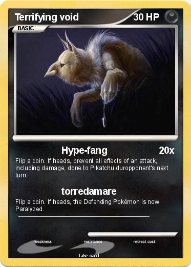 Pokemon Terrifying void