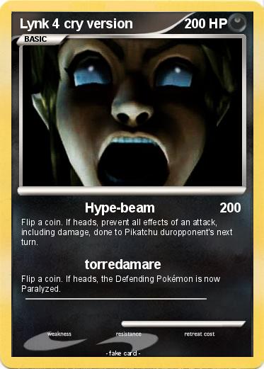 Pokemon Lynk 4 cry version
