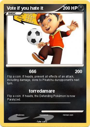 Pokemon Vote if you hate it