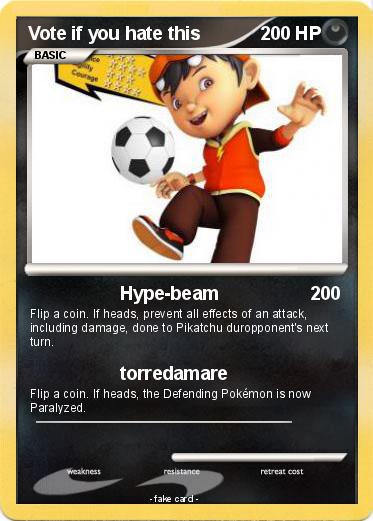 Pokemon Vote if you hate this