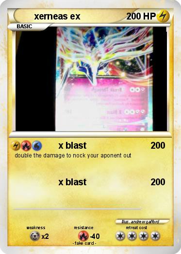 Pokemon xerneas ex