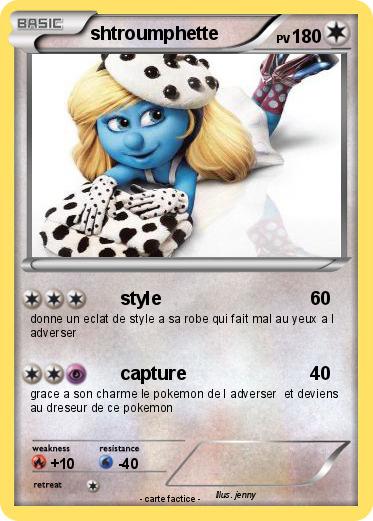Pokemon shtroumphette