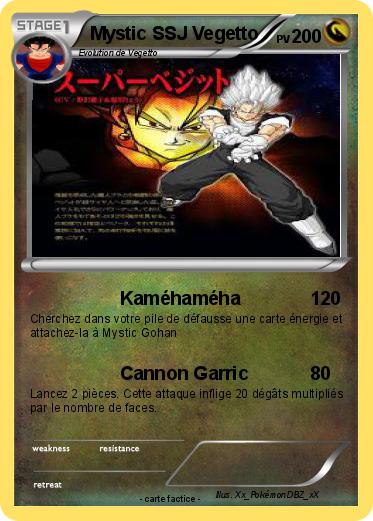Pokemon Mystic SSJ Vegetto