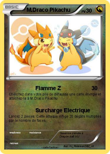 Pokemon M.Draco Pikachu