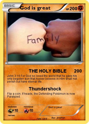 Pokemon God is great