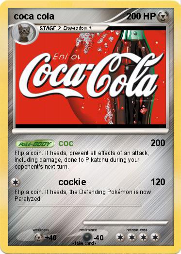 Pokemon coca cola