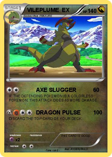Pokemon VILEPLUME  EX