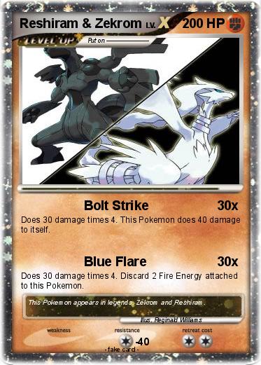 Pokemon Reshiram & Zekrom