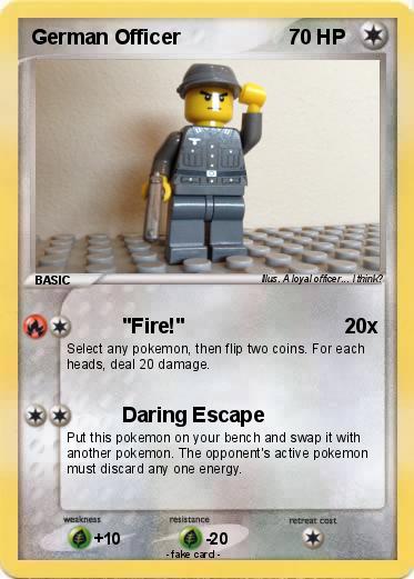 Pokemon German Officer