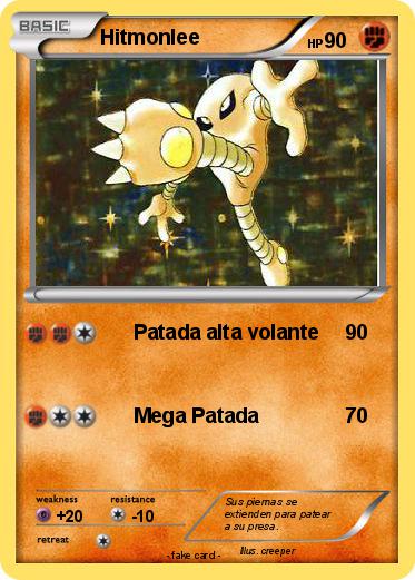 Pokemon Hitmonlee