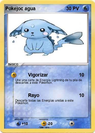 Pokemon Pokejoc agua