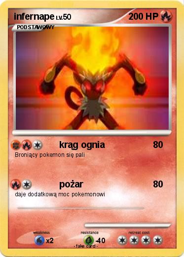 Pokemon infernape