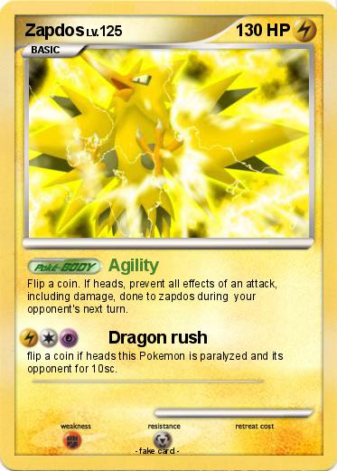 Pokemon Zapdos