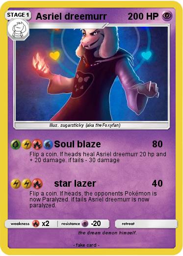 Pokemon Asriel dreemurr