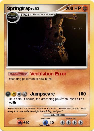Pokemon Springtrap