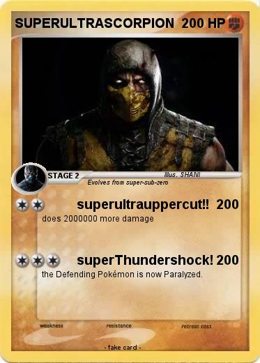 Pokemon SUPERULTRASCORPION