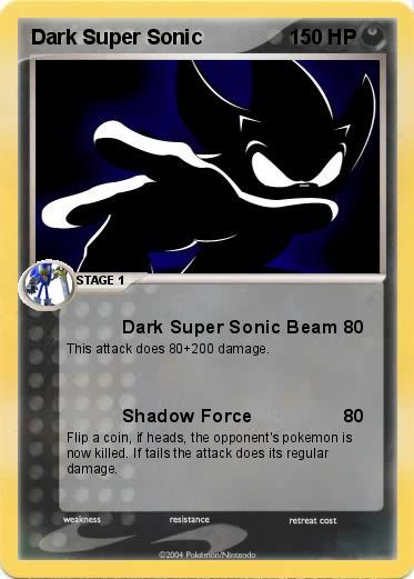 Pokemon Dark Super Sonic