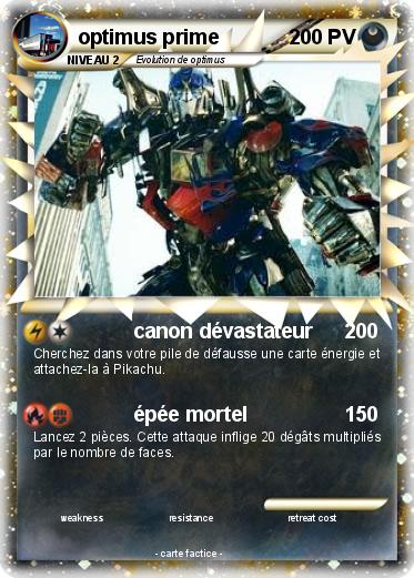 Pokemon optimus prime