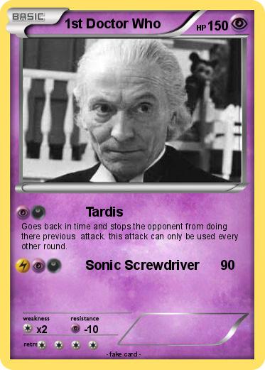 Pokemon 1st Doctor Who