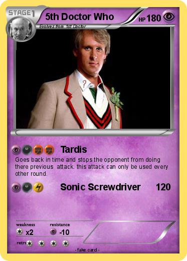 Pokemon 5th Doctor Who
