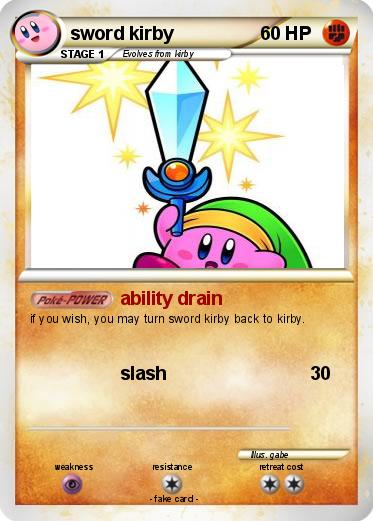 Pokemon sword kirby