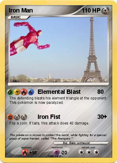 Pokemon Iron Man