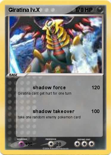 Pokemon Giratina lv.X                       1