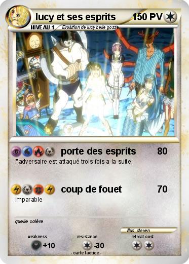 Pokemon lucy et ses esprits