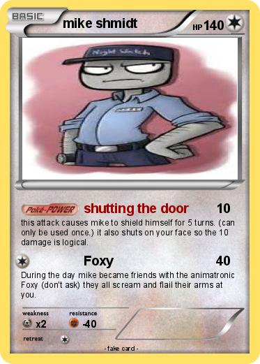 Pokemon mike shmidt
