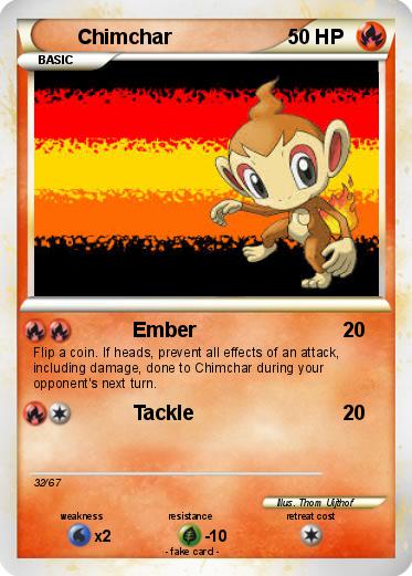 Pokemon Chimchar