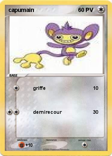 Pokemon capumain