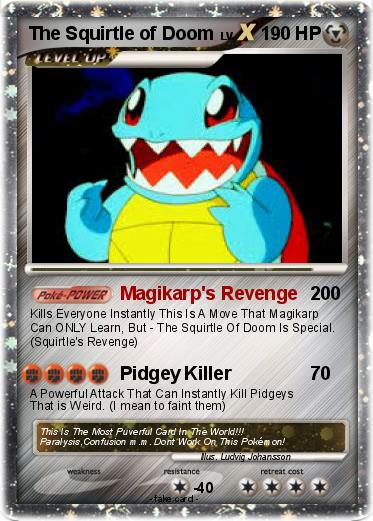 Pokemon The Squirtle of Doom
