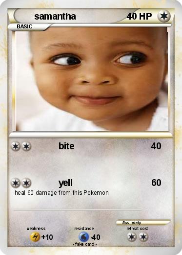 Pokemon samantha