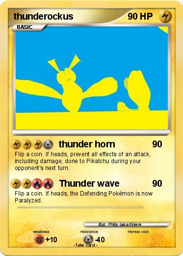 Pokemon thunderockus