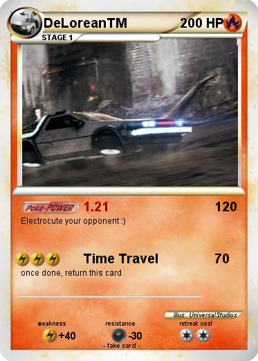 Pokemon DeLoreanTM