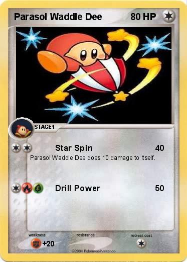 Pokemon Parasol Waddle Dee